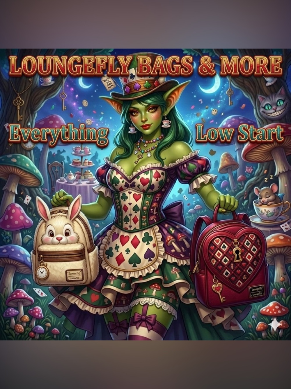 Loungefly Bags,Wallets & So Much More Low Start on 5/20 @8:30am est